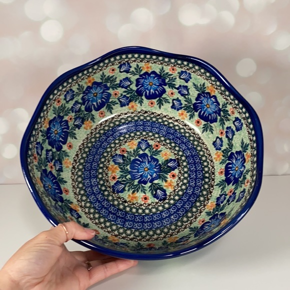 CERAMIKA ARTYSTYCZNA Large Mixing Bowl - Picture 2 of 5